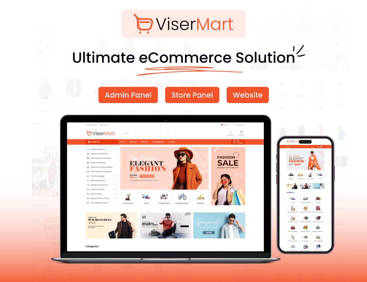 ViserMart - Ecommerce Shopping Platform