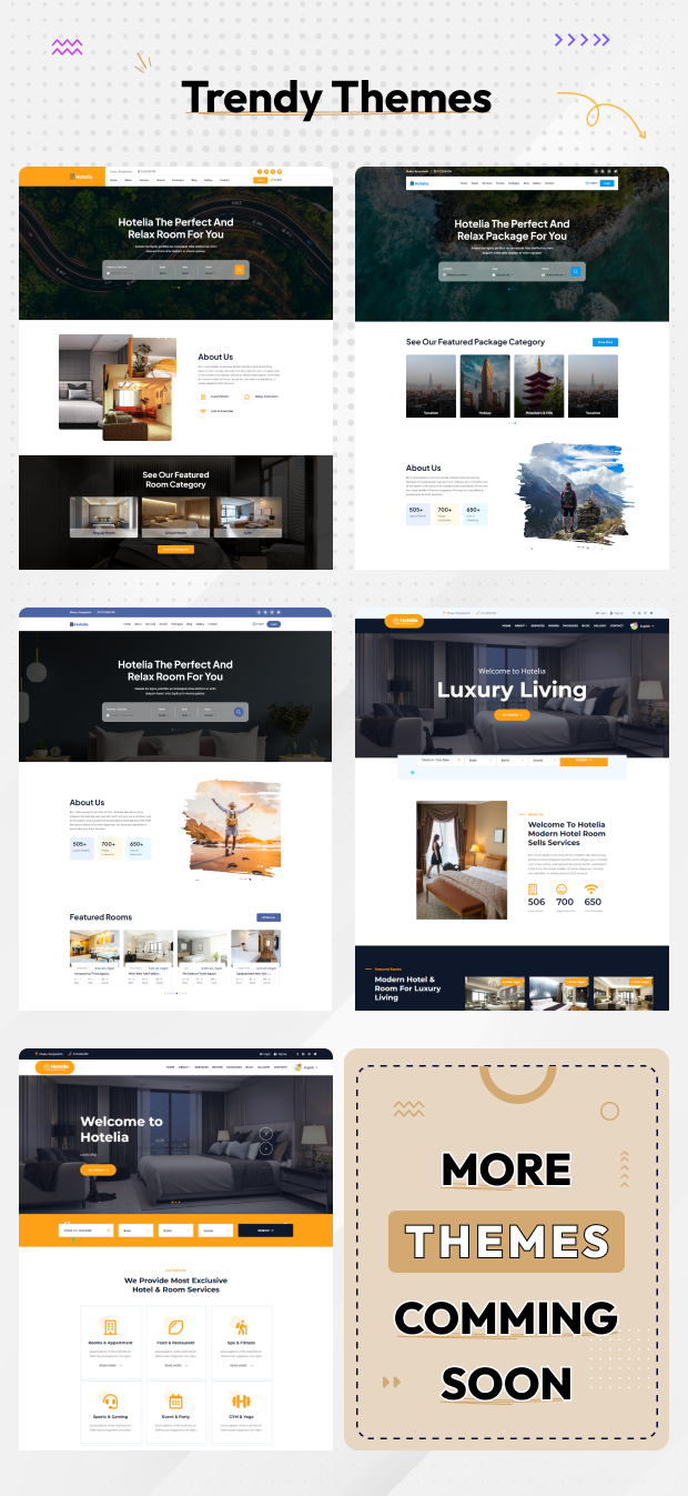 Hotelia - Hotel Booking / Resort Booking Management Website